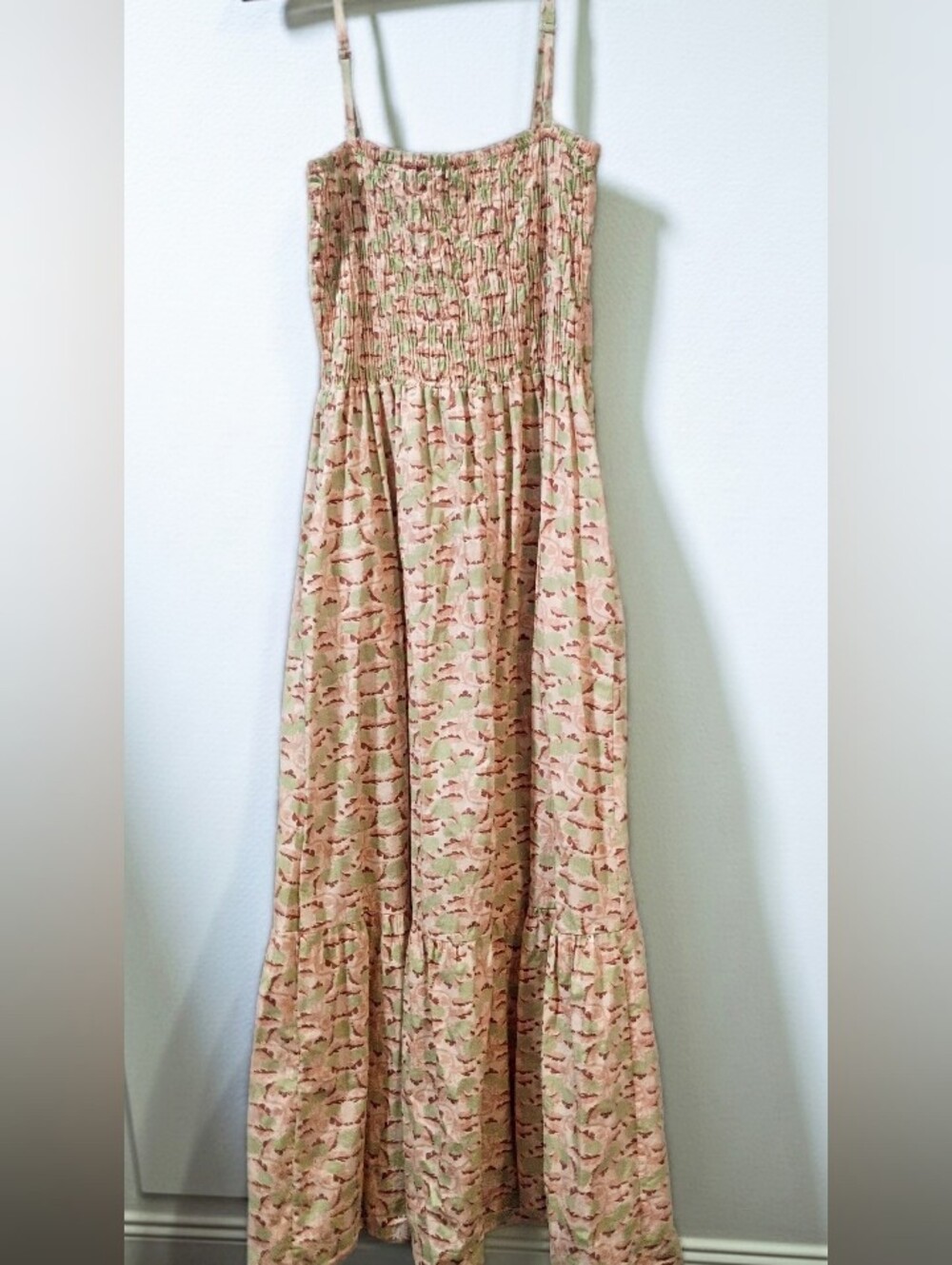Magari Made in Italy Cotton Maxi Sundress L - Picture 2 of 4